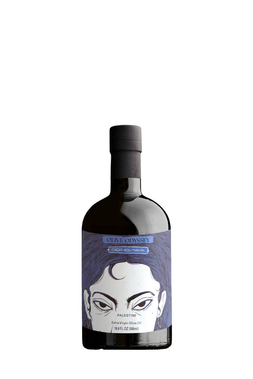 Dier Abu Mash'al extra virgin olive oil, 500 ml, front