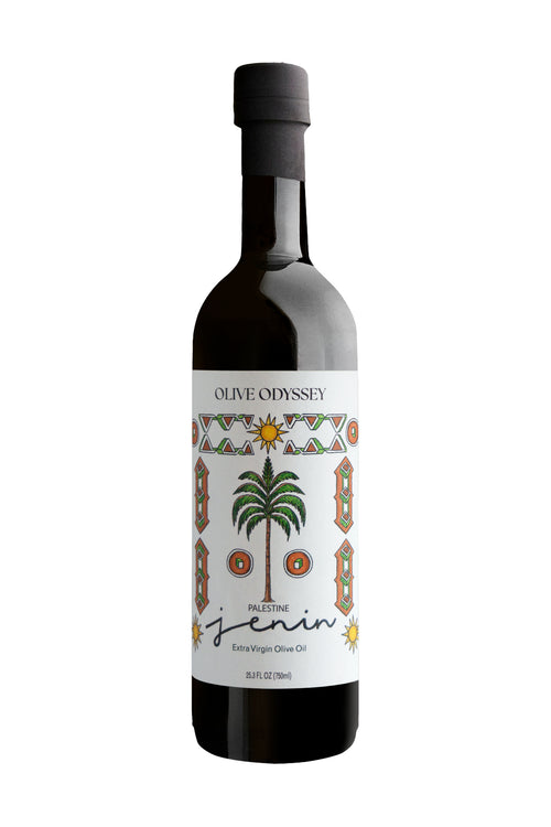 Jenin extra virgin olive oil, 750 ml, front