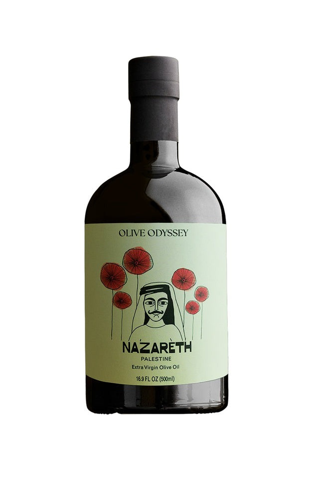 Nazareth Picholine bottle, cream label