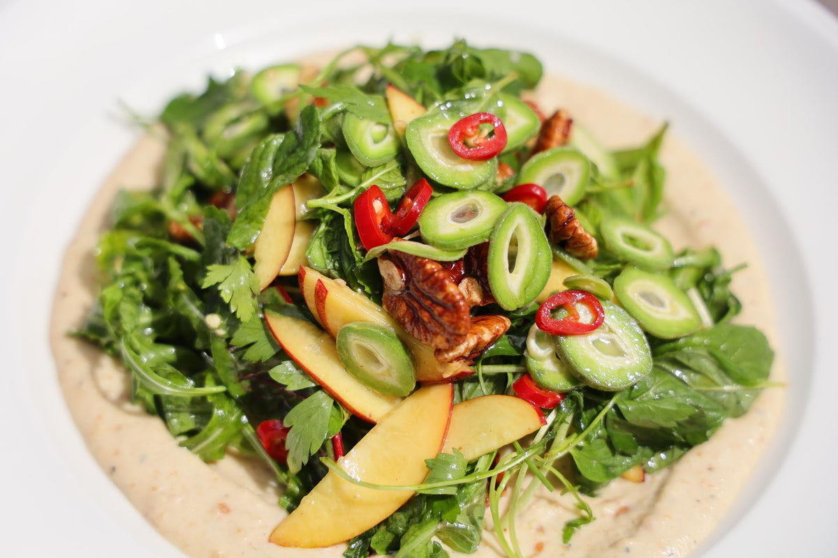 Green Almond Salad