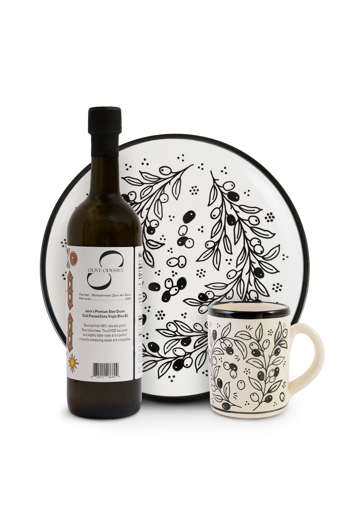 Kitchen Starter: Oil, Plate & Mug