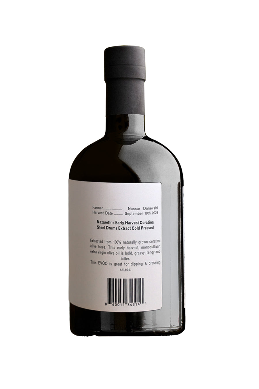 Nazareth Early Harvest Coratina Cold Pressed: Bitter [Harvest 2025]