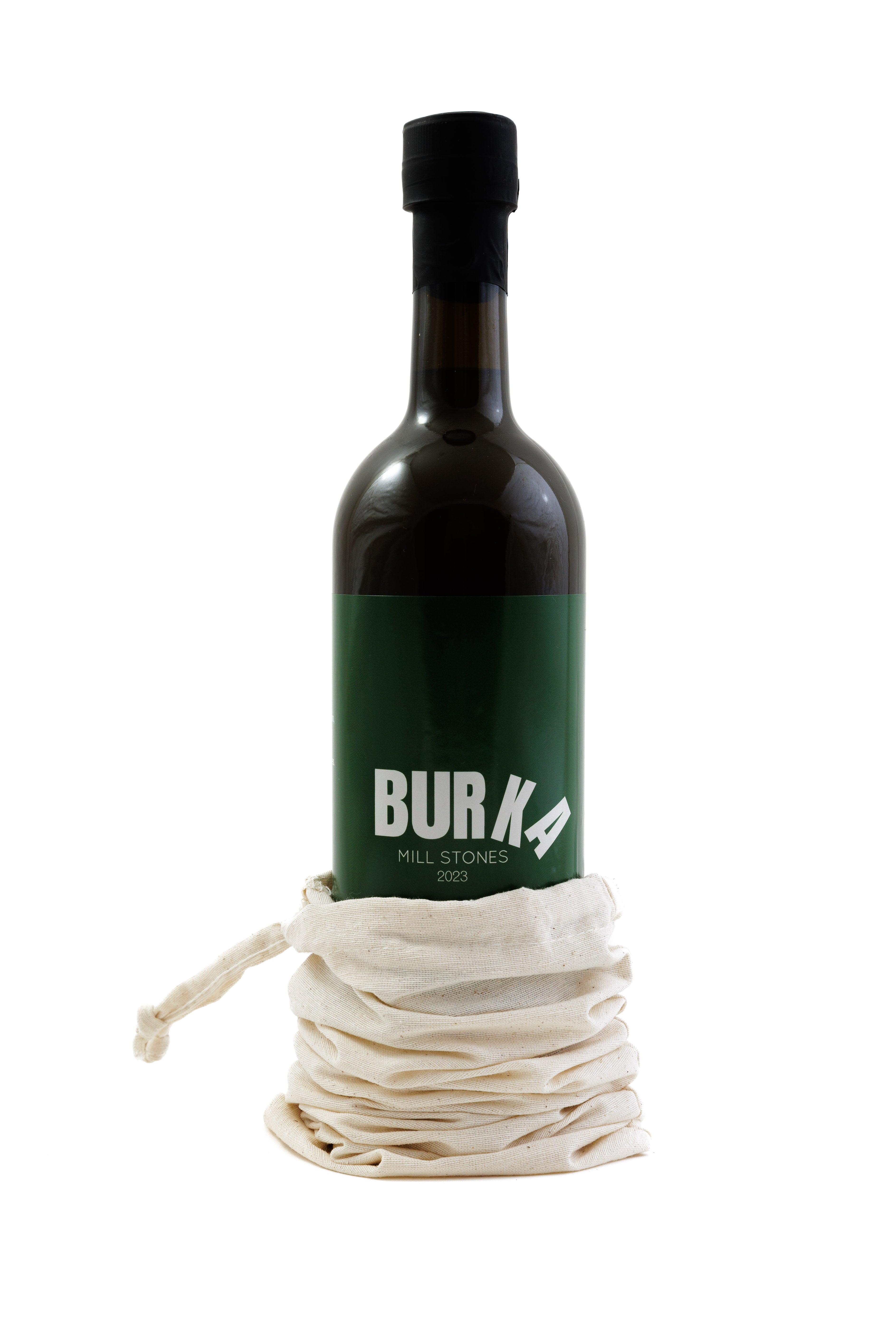 Burka's Mühlstein-extrahiertes Olivenöl – würzig, pfeffrig und kraftvoll [Erntejahr: 2023]