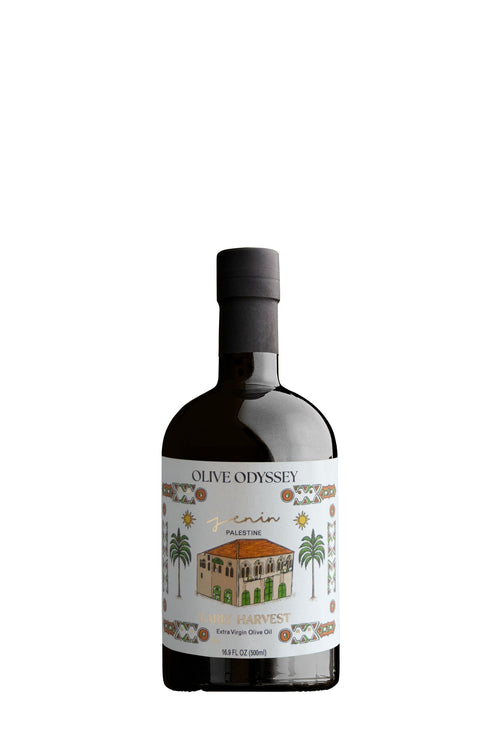 Early Jenin extra virgin olive oil, 500 ml, front