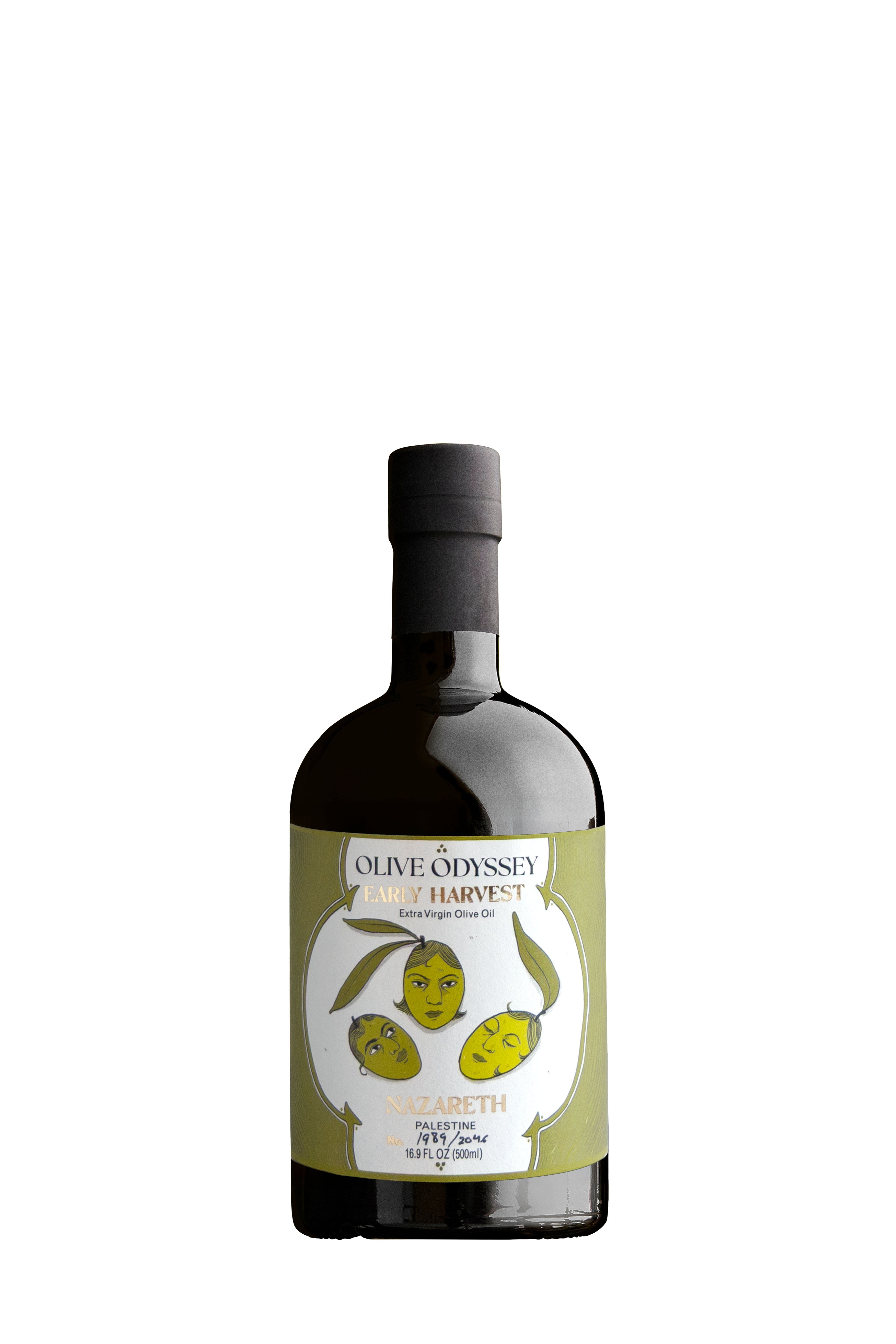Early Suri extra virgin olive oil, 500 ml, front