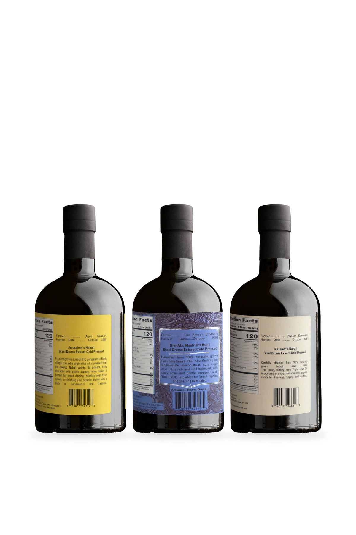 Expert Pack, 3 bottles, side