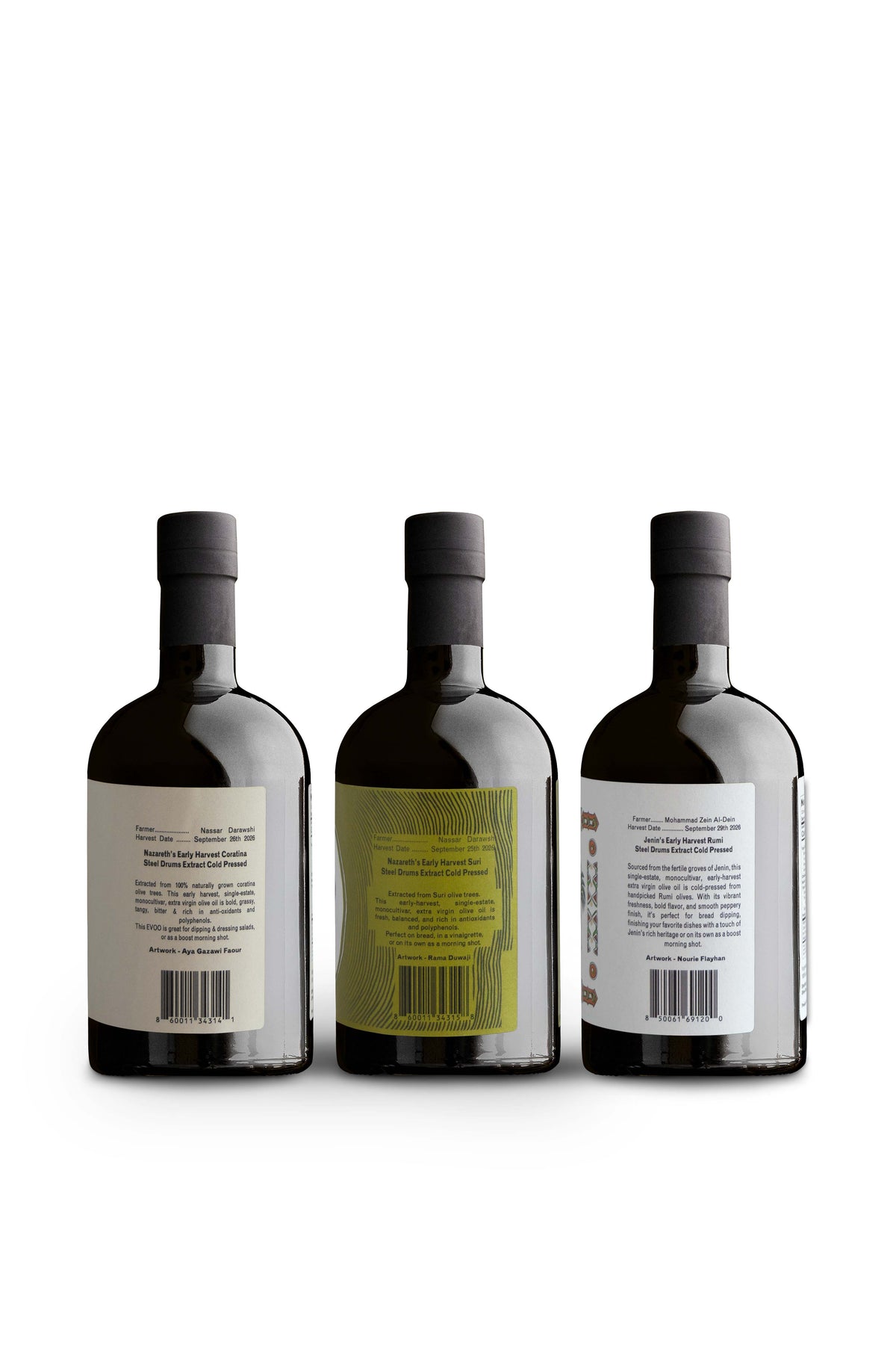 First of the Season, 3 bottles, side