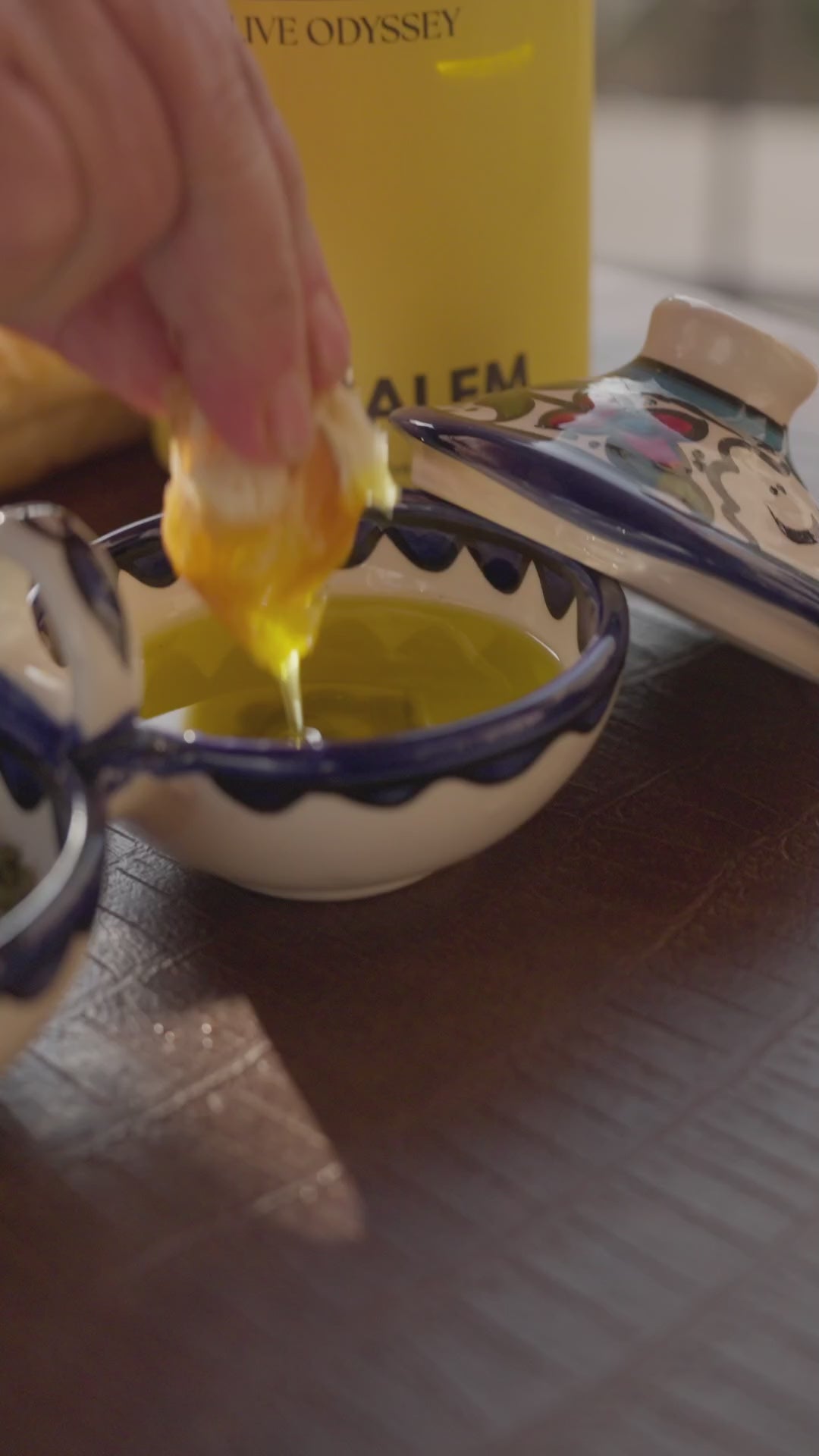 Jerusalem's Cold Pressed Extracted Olive Oil - Full Bodied and Aromatic [2024 Harvest]