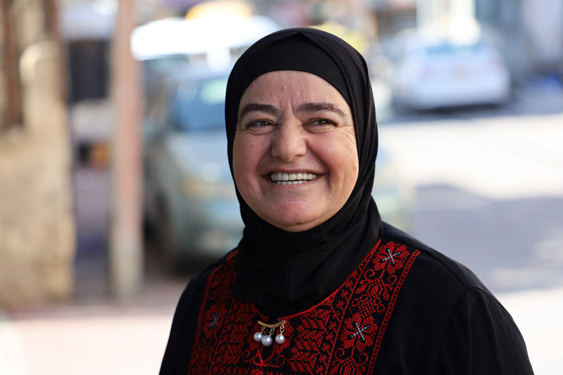 Ayda Saadah in the groves