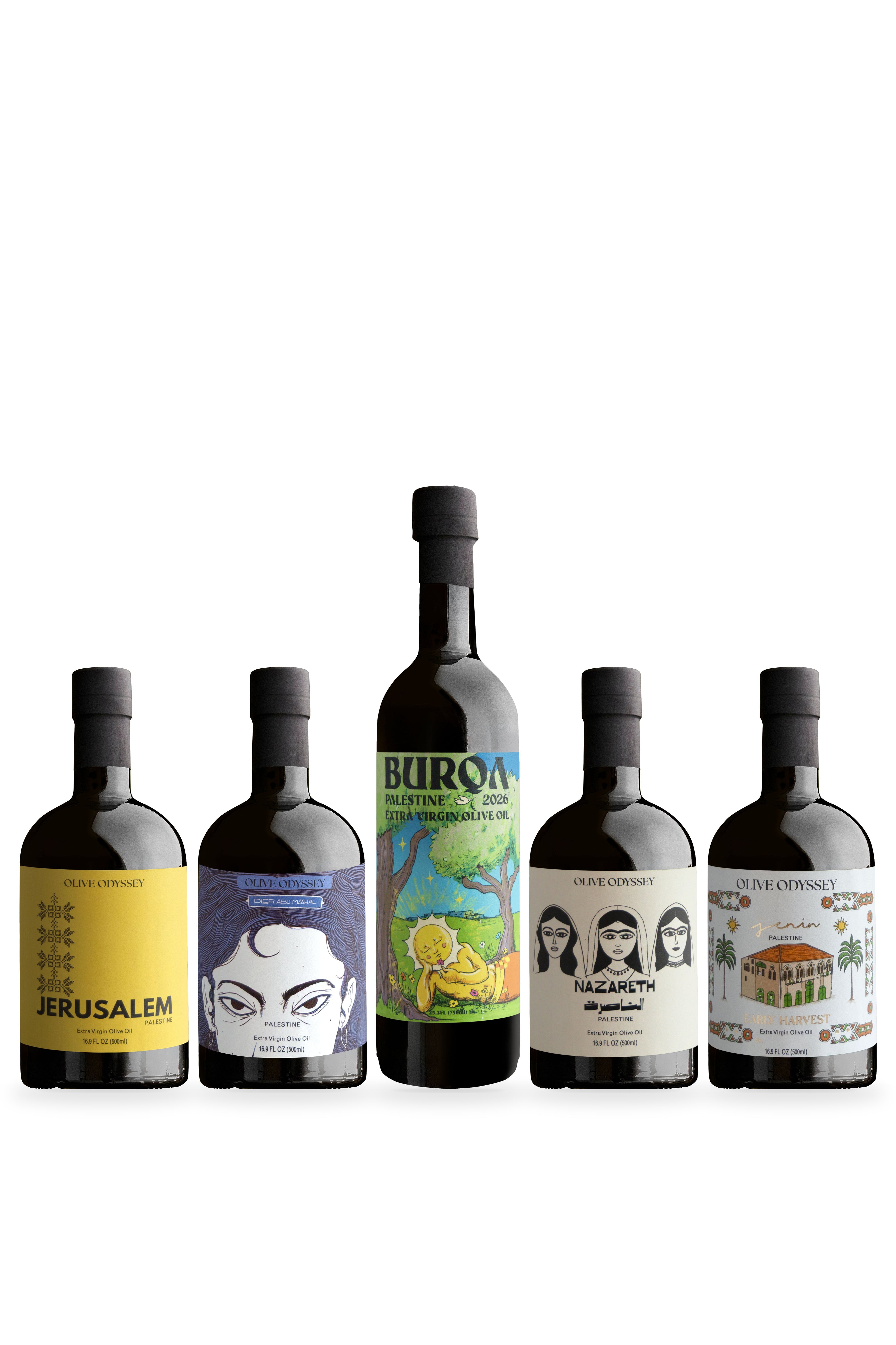 The Big Table, 5 bottles, front