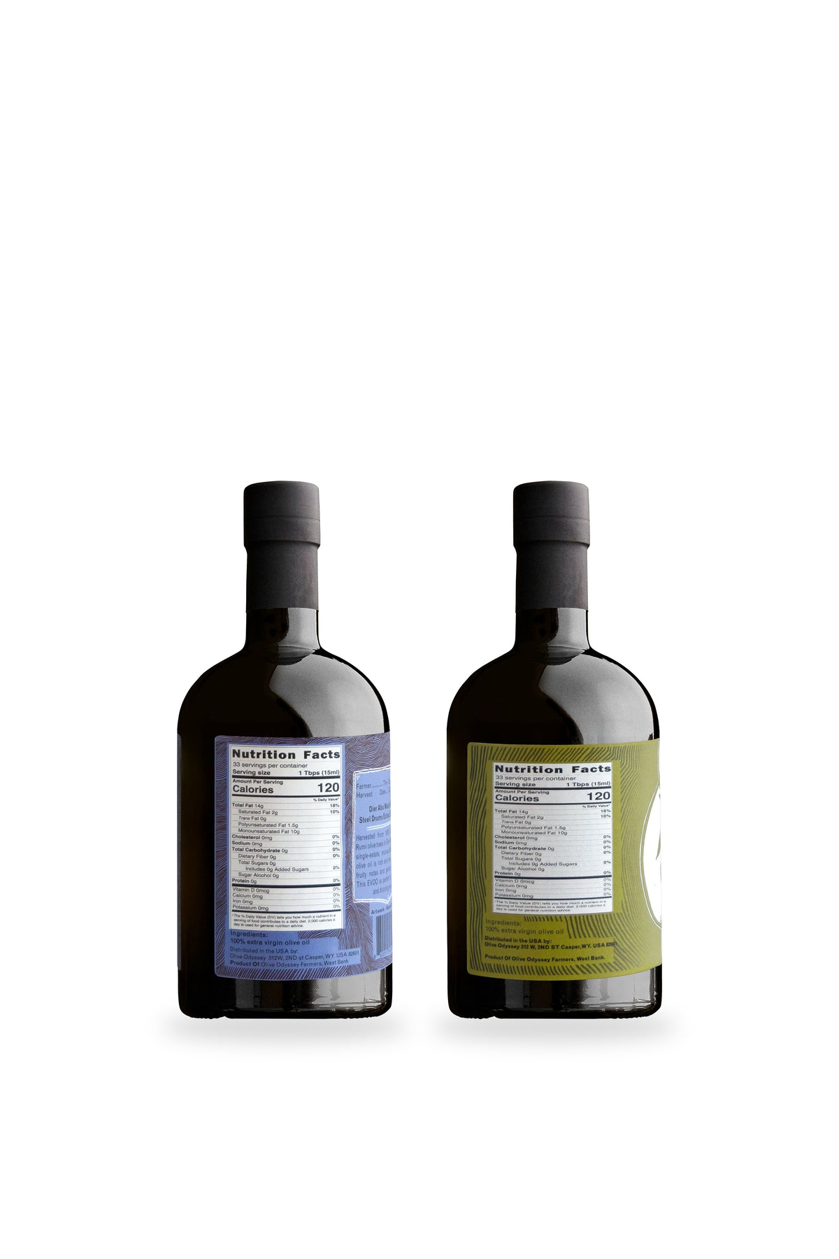 The Bold Pair, 2 bottles, back