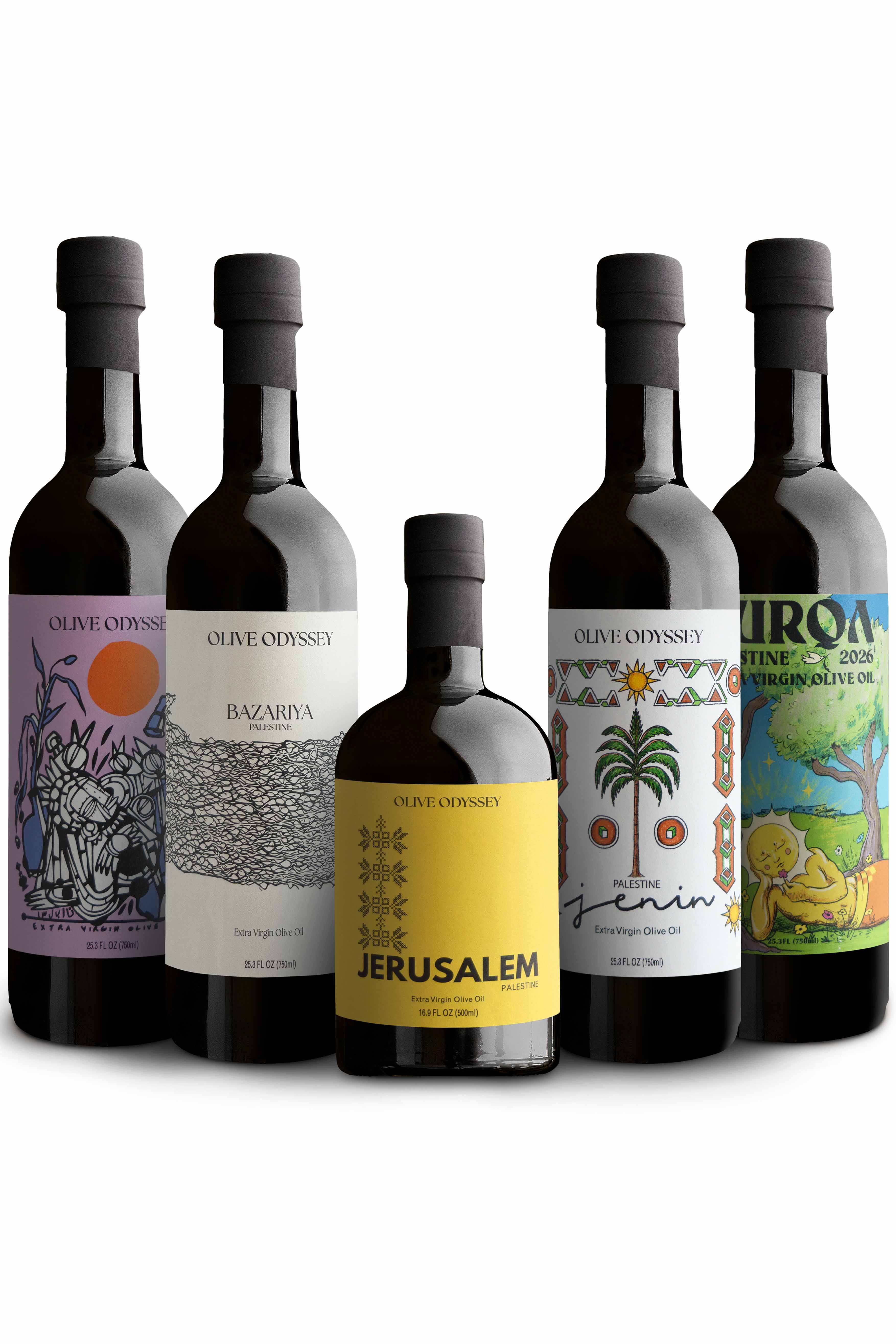 The Cellar, 5 bottles, front