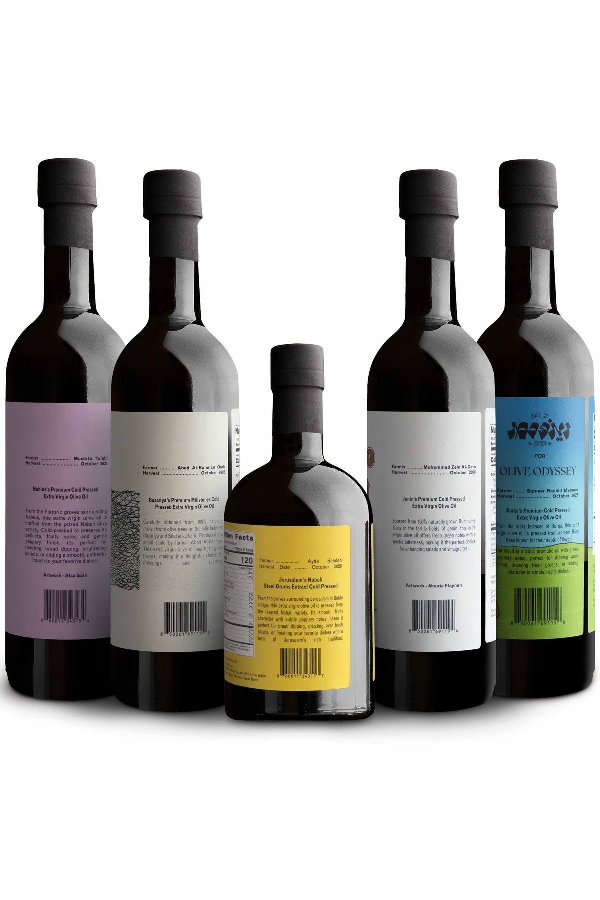 The Cellar, 5 bottles, side