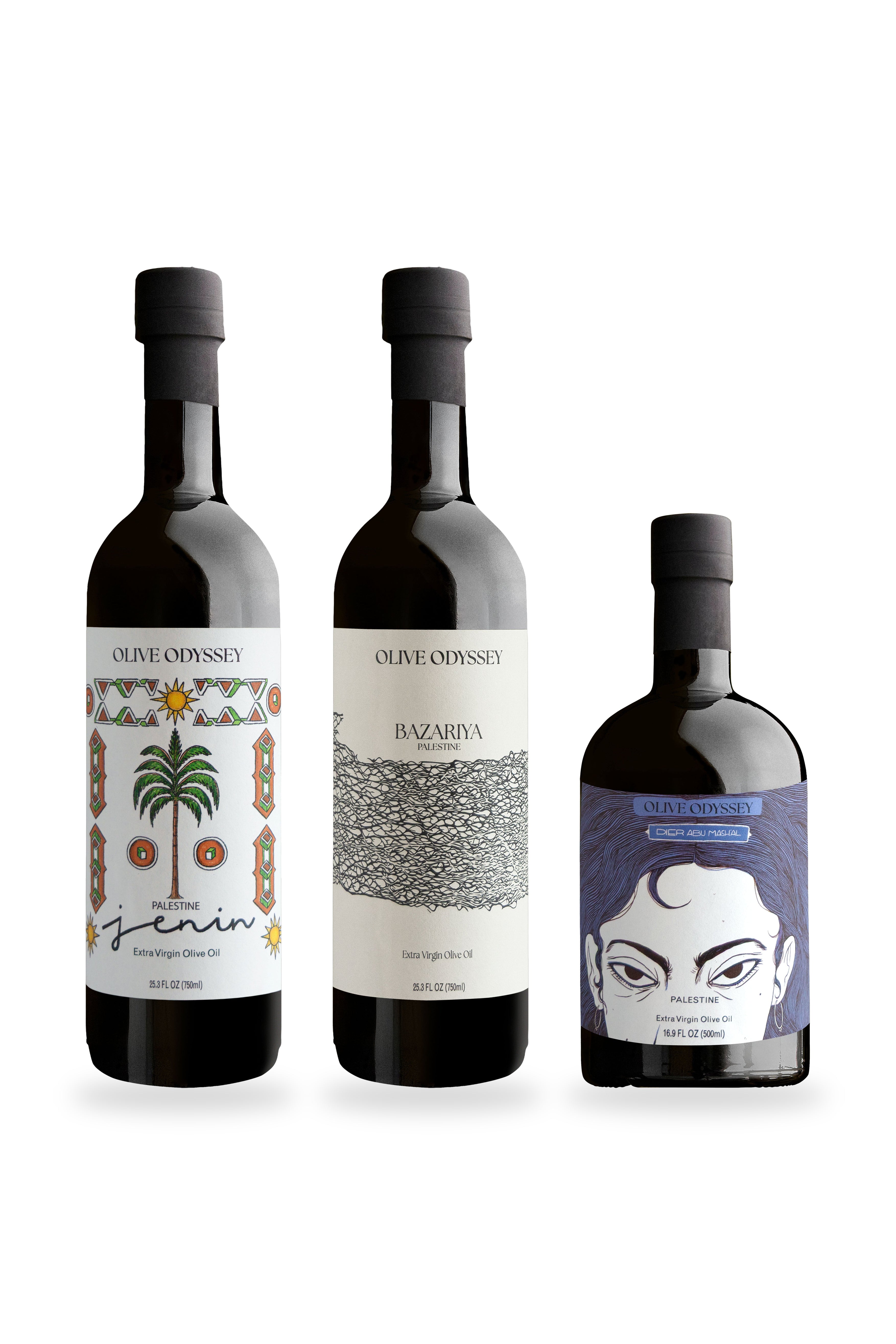 The Kitchen Three, 3 bottles, front