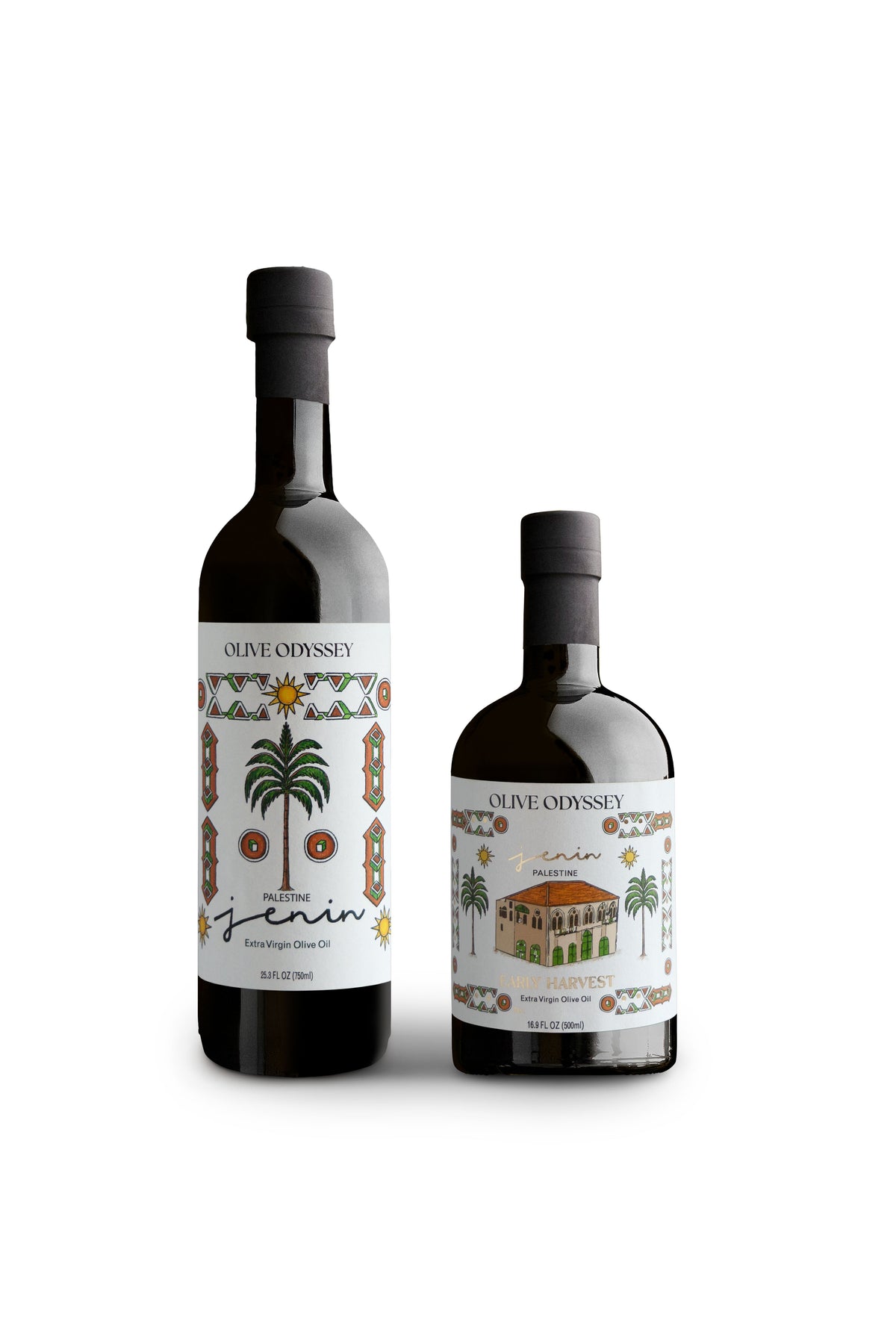 Two Harvests, 2 bottles, front